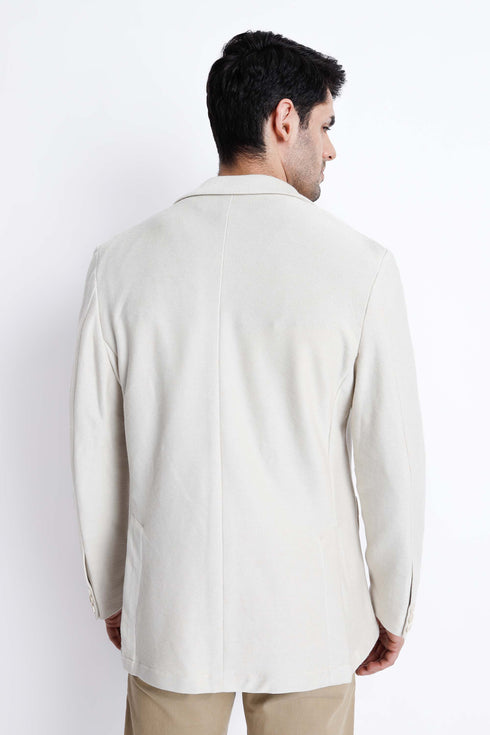 The Beige Regular Fit Blazer